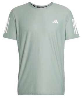 Men's Adidas On the Run T-Shirt - Pastel Green - Large - NWT
